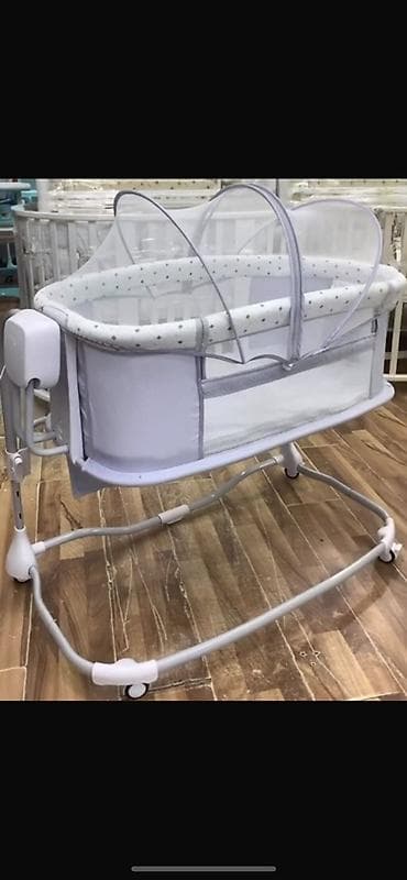 sade mebeller: Oğlan və qız üçün, Dördbucaq, Beşik, Yellənmə mexanizm ilə — 1