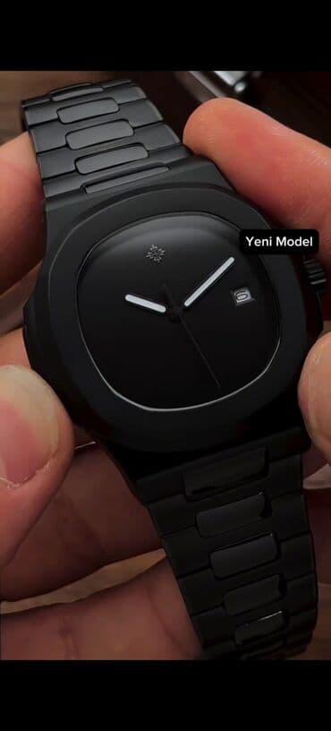 tək qaş: Yeni, Qol saatı, Patek Phillipe, rəng - Qara — 5