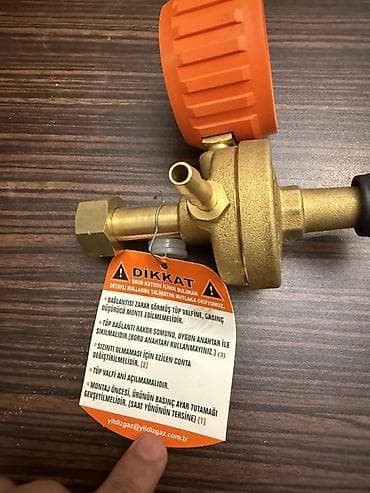 Dekorativ divar panelləri: 🔥 YILDIZ 5120 — Propan Təzyiq Redüktoru (Manometirli) | YENİ | — 5