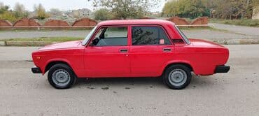 запчасти на daewoo lanos: VAZ 2107, qırmızı rəngdə sedan. Texniki məlumatlar: - Mator “06” - — 2