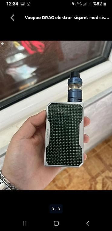 Voopoo DRAG elektron siqaret mod sistemi - Brend/model: Voopoo DRAG -