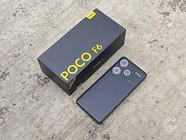 Poco F6, 256 GB, rəng - Qara