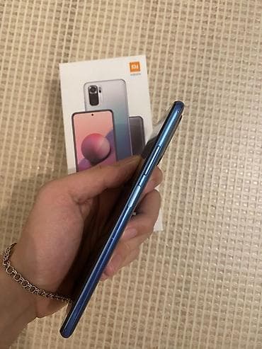 xiaomi pad se: Redmi Note 10S, 128 GB, rəng - Mavi, Barmaq izi, Face ID — 3