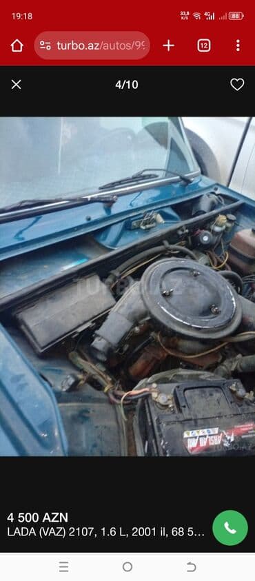 diski teker type 1: VAZ (LADA) 2107: 1.6 l | 2001 il 68 km Sedan — 6