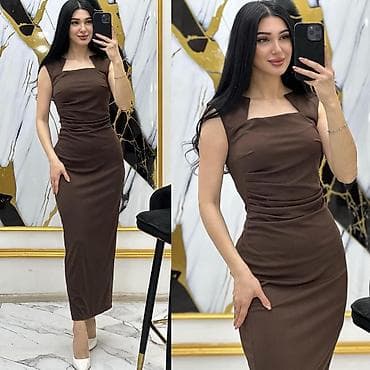 Qadın midi don – qolsuz, bədənə oturan model - Dizayn: Kvadratvari — 2