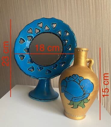 зеркало со столиком: Зеркало Настольное — 2