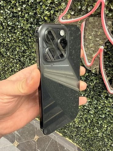 IPhone 15 Pro, 128 GB, Qara, Barmaq izi, Face ID