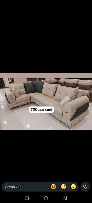 bal: Məhsul: Künc divan dəsti – “Piramida Künc” - Müasir dizaynlı — 7