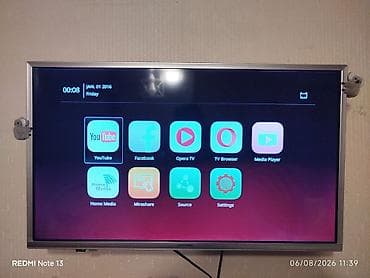 macbook 12: İşlənmiş Televizor Hoffmann LED ekran 32" FHD (1920x1080), Ünvandan götürmə — 3