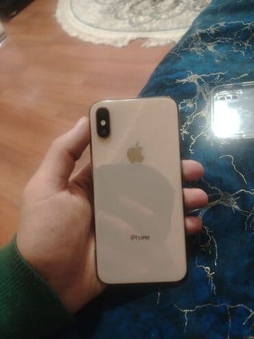 Apple iPhone: IPhone Xs, 64 GB, Qızılı, Barmaq izi, Simsiz şarj, Face ID — 1