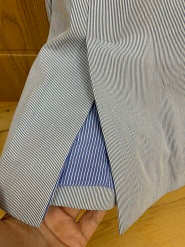 kişi ucun klassik qara kostyum: Pencək, Zolaqlı — 5