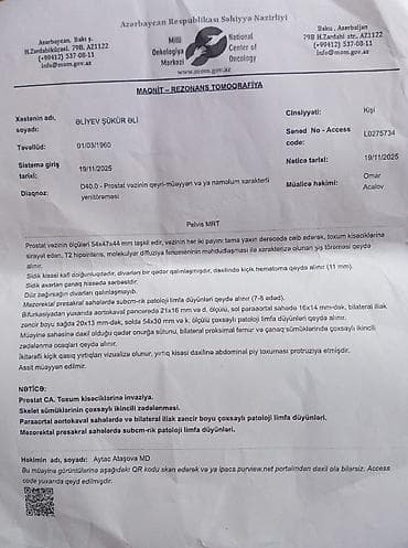 baytar həkim: Xidmət: Tibbi analizlər və patoloji nəticələrin tərcüməsi — 6