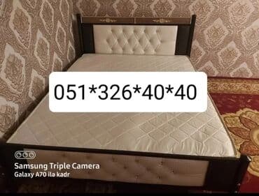 Çarpayılar: Yeni, İkinəfərlik çarpayı, Bazasız, Matras ilə, Siyirməsiz, Azərbaycan — 11