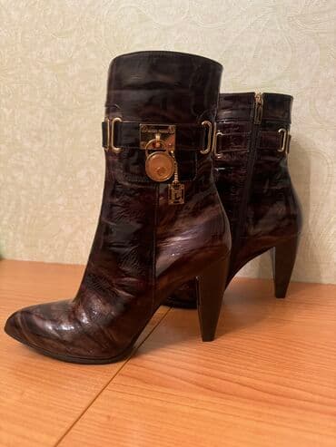 черные мужские сапоги: Размер: 37, Новый — 5