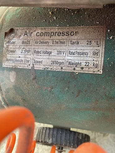 kompressor icaresi: KOMPRESOR SATILIR TƏCİLİ HAVA BURAXAN YERİ YOXDU İDEAL DI 25 — 2