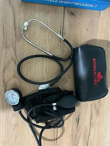 Tonometrlər: BOSCHOME mexaniki qan təzyiqi ölçmə dəsti - Tam dəst: manometrli — 1