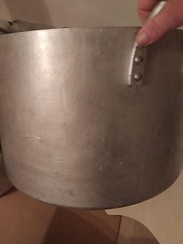 buynuzlar: İşlənmiş, Aş qazanı, rəng - Boz, SSRİ — 2