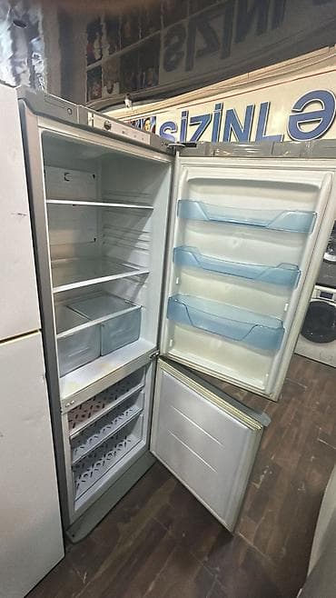 kondensator: 2 qapılı Beko Soyuducu Satılır, rəng - Gümüşü — 1