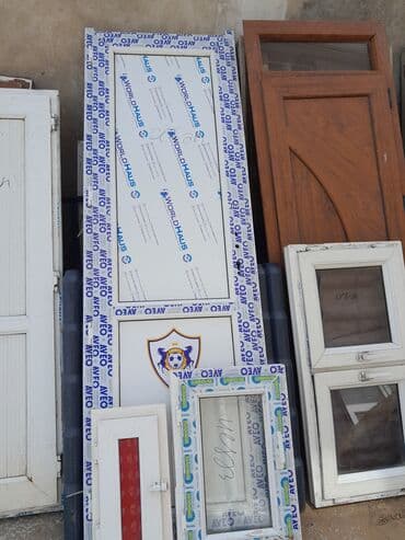 plastik qab: PVC və taxta qapı-pəncərə dəstləri Məhsul təsviri: - Müxtəlif — 1