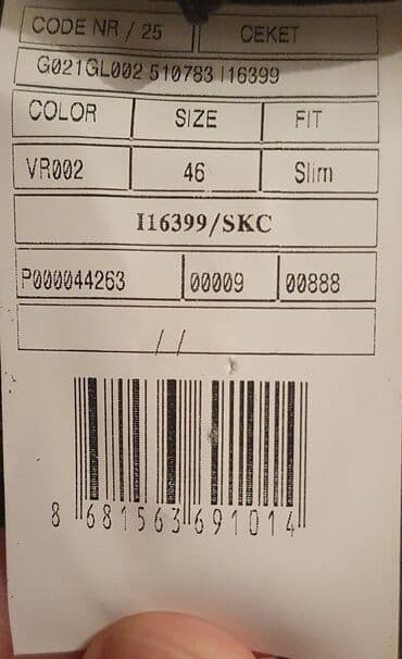 Pencəklər: Pencək, Damalı, Pierre Cardin — 3