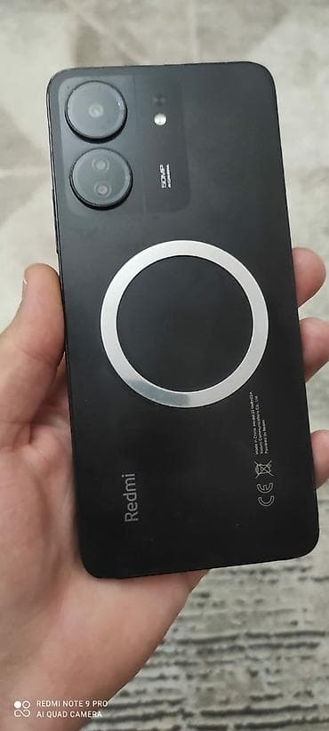 telfonlar ucuz: Redmi 13C, 128 GB, rəng - Qara, Simsiz şarj — 2