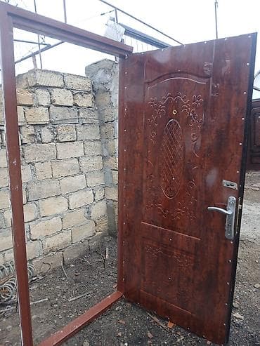 3 eded xoncali taxda qapi lazimdir: Metall qapı dəsti - Material: möhkəm metal konstruksiya, qalınlıq — 2