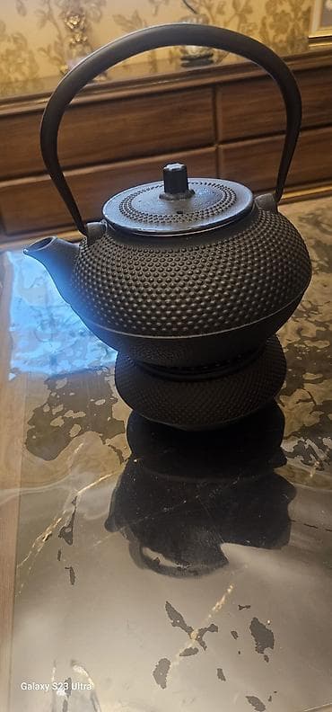 lala.fo posuda: Rəng - Qara, Dəm caydanı, Çuqun, Yaponiya — 1