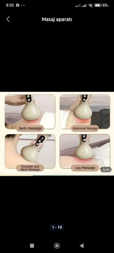 vakuum aparatı: Masajor, Bədən üçün, Yeni, Ödənişli çatdırılma — 9