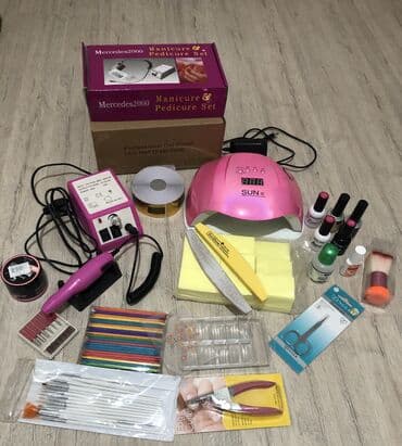 çisqa aparati: Dırnaq ləvəzimatları əla vəziyyətdə 1-2dəfə iatifadə olunub özümə — 1