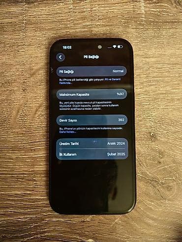 iphone 11 qiyməti: IPhone 16, 128 GB, Qara, Simsiz şarj, Face ID, Sənədlərlə — 3