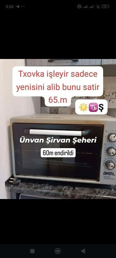 sederek pitiminutka satisi: Elektrik sobası Stolüstü, 2 gözlü, İşlənmiş — 1