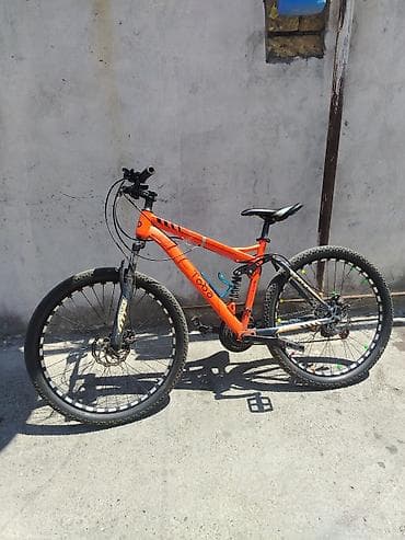 Toba MTB velosipedi – tam asqılı (full-suspension) dağ modelidir — 2