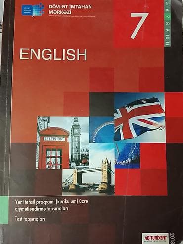 Məhsul: “ENGLISH” – 7-ci sinif üçün test tapşırıqları kitabı