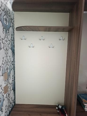 qız ucun dolab: İşlənmiş, 2 qapılı, Güzgülü, Digər rəng, Digər material, Açılan, Düz dolab — 3