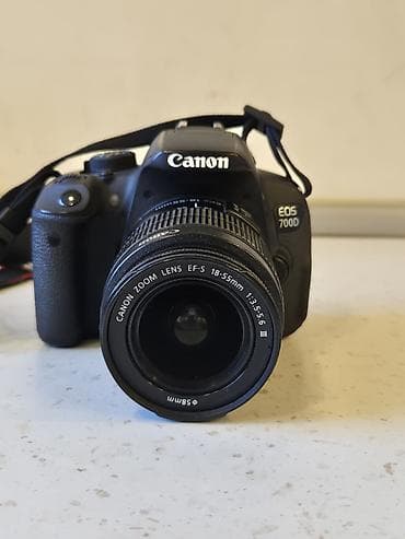 mini pc: Canon EOS 700D DSLR fotoaparat + Canon Zoom Lens EF‑S 18–55mm — 6