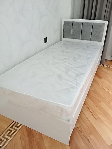 tek divan: Məhsul: Yumşaq başlıqlı yataq çərçivələri və döşəklər dəsti Təsvir: - — 8