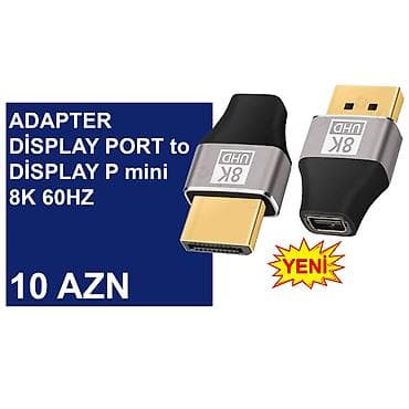 mobil wifi: Display Port Adapterlər/Konverterlər (Çeviricilər) ⭐Display Port to — 3