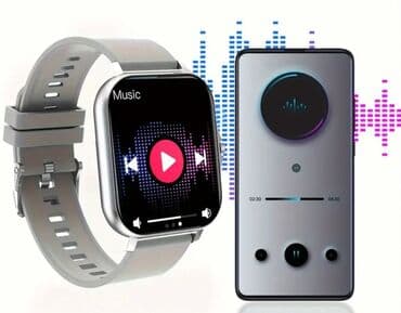 t500 smart watch: Smart saat, Sensor ekran, rəng - Qara — 3