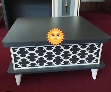 Jurnal masası, Yeni, Açılan, Dördbucaq masa