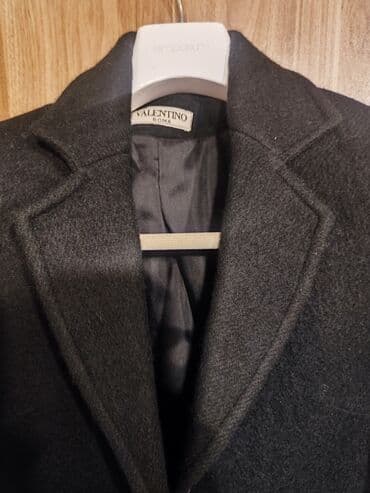 geyimlər: Palto, Valentino, rəng - Qara — 4