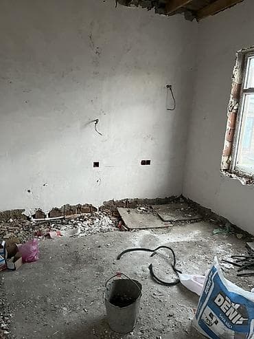 emlak alqi satqisi: Satılır: Tikintisi davam edən fərdi yaşayış evi - Layihə: 1 mərtəbə + — 4