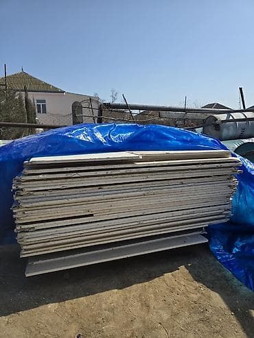 Alçıpan (gipsokarton) lövhələr dəsti - Böyük ölçülü düzbucaqlı — 1