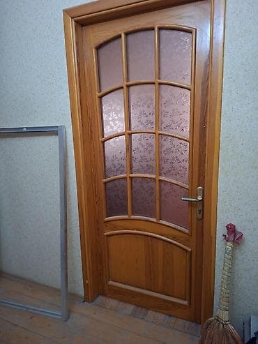 taxta bocka: Taxta otaq qapıları – şüşəli klassik model. 5 eded. Cox yaxwi — 6