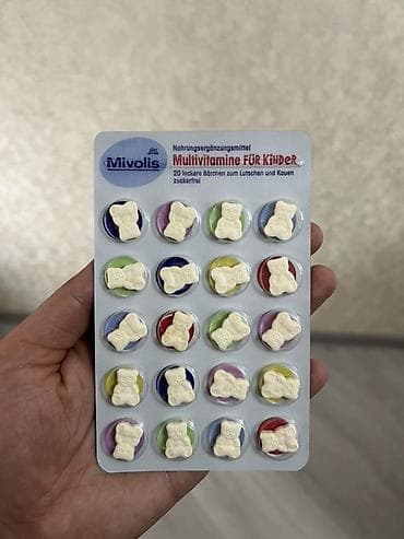 Mivolis Multivitamine für Kinder – uşaqlar üçün multivitaminlər -