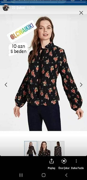 S-M bedene uygun bluz. Yenidir. Etiketi ustundedir. Lc Waikiki — 1