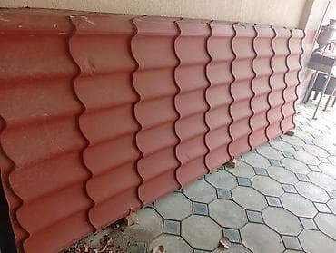 Çerepitsa: Metal dam örtükləri, rəng - Qırmızı — 2