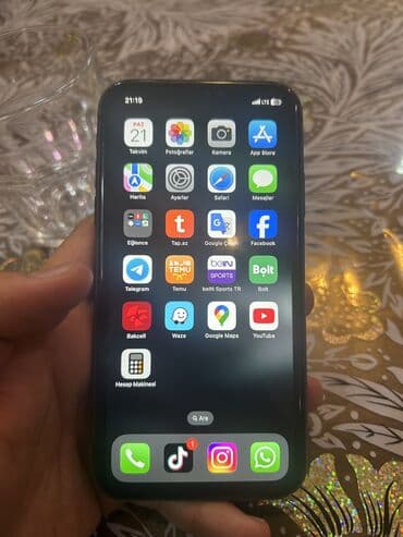 iphone 11 pro ekranı: IPhone 11, 64 GB, Qara, Face ID — 7