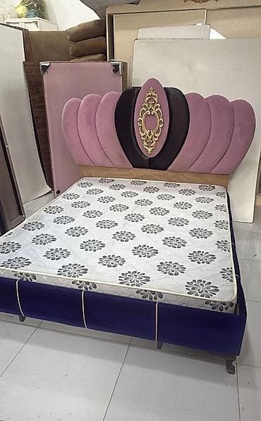 İkinəfərlik çarpayı, Matras ilə, Siyirməsiz