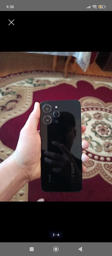 iphone 11 ekran qiymeti: Redmi 12, 128 GB, rəng - Qara, Barmaq izi — 3