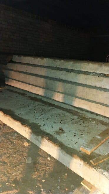 işlənmiş dam ortuyu: Beton Panel beton piltə 5.86x1.2 catırılma və quraşdlrma qiymətə — 5